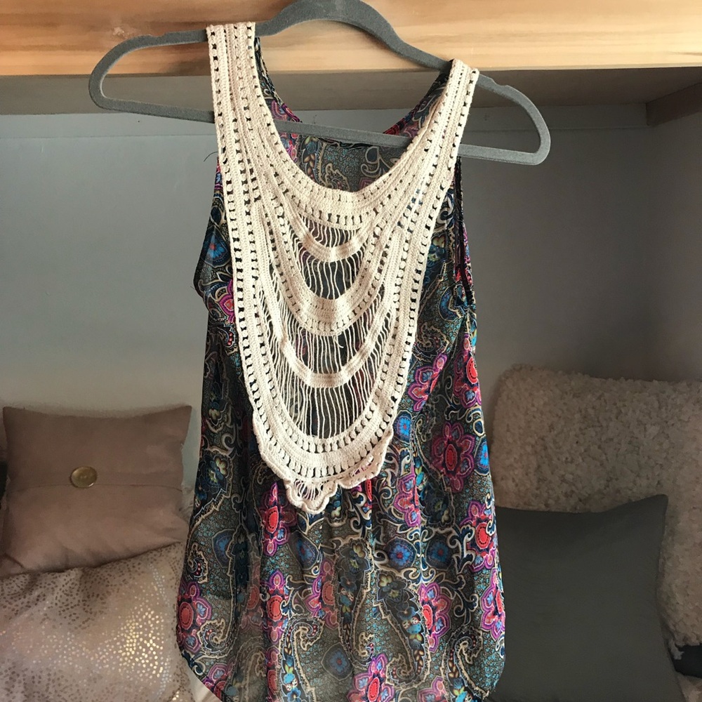 Colorful summer top - Picture 2 of 3
